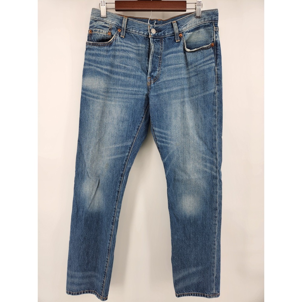 Levi's Men's Light Blue Slim Straight Jeans